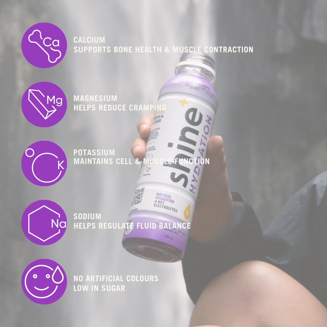 Shine Hydration - Grape 12 x 500ml