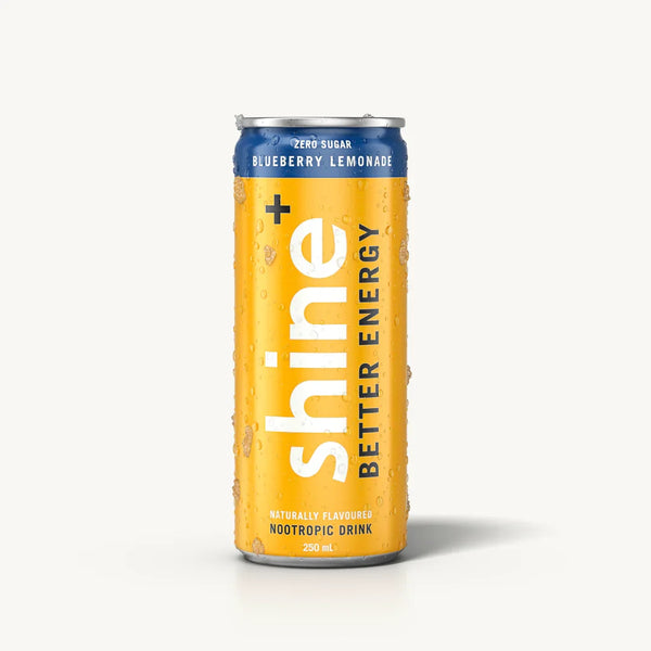 Shine Nootropic Energy Drink - Blueberry Lemonade 24 x 250ml