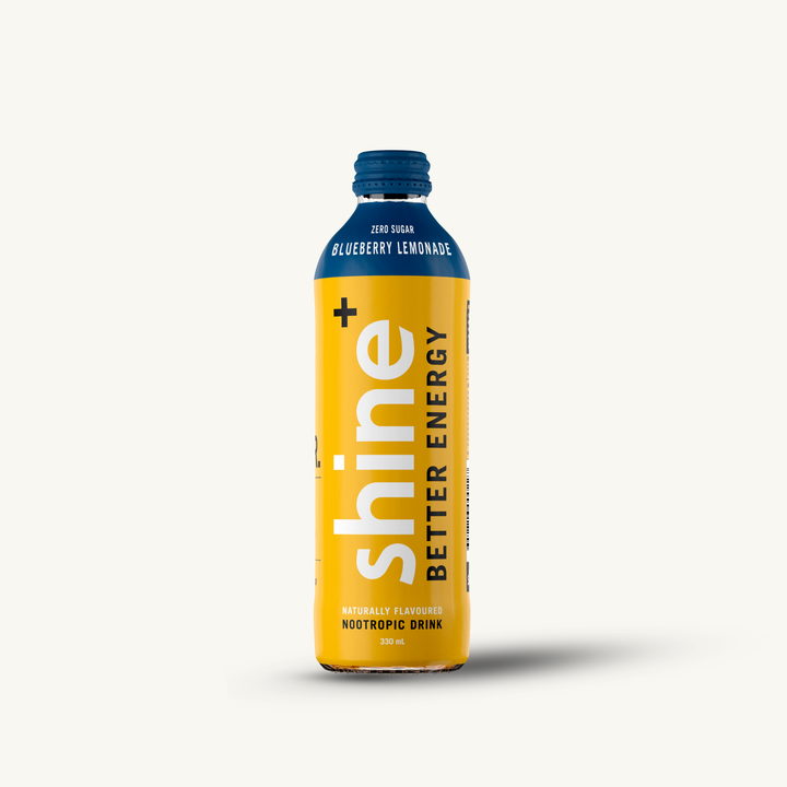 Shine Nootropic Energy Drink - Blueberry Lemonade 12 x 330ml