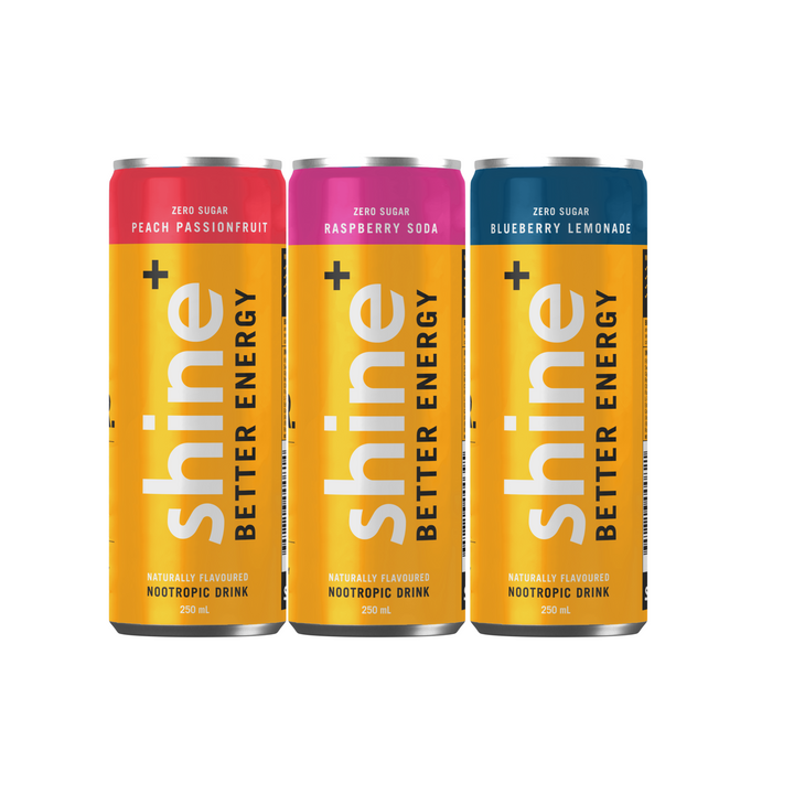 Shine Nootropic Energy Drink - Mixed Case 12 x 250ml