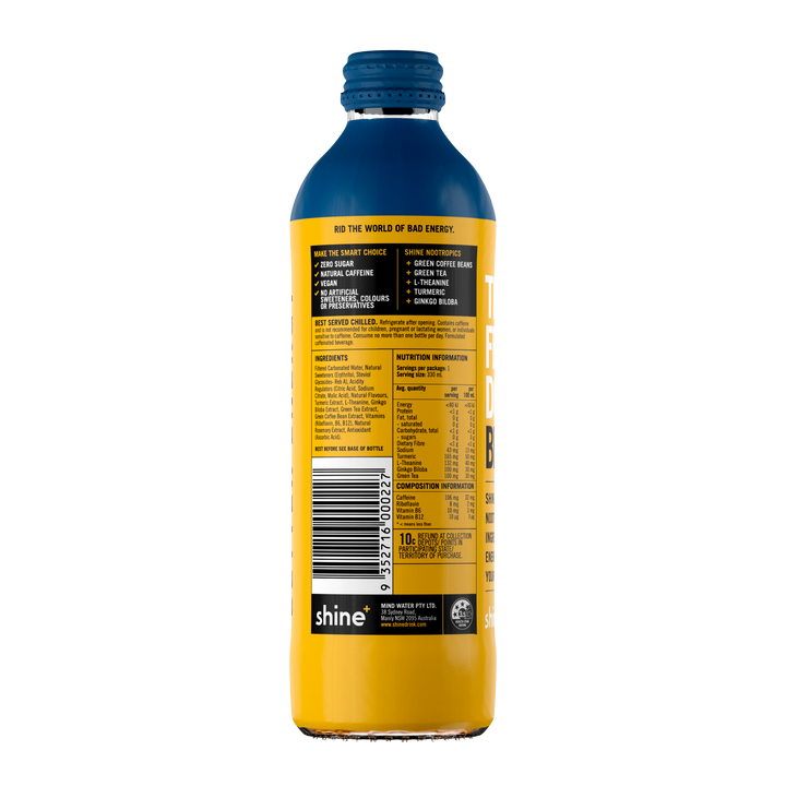 Shine+ Blueberry Lemonade 330ml x 12