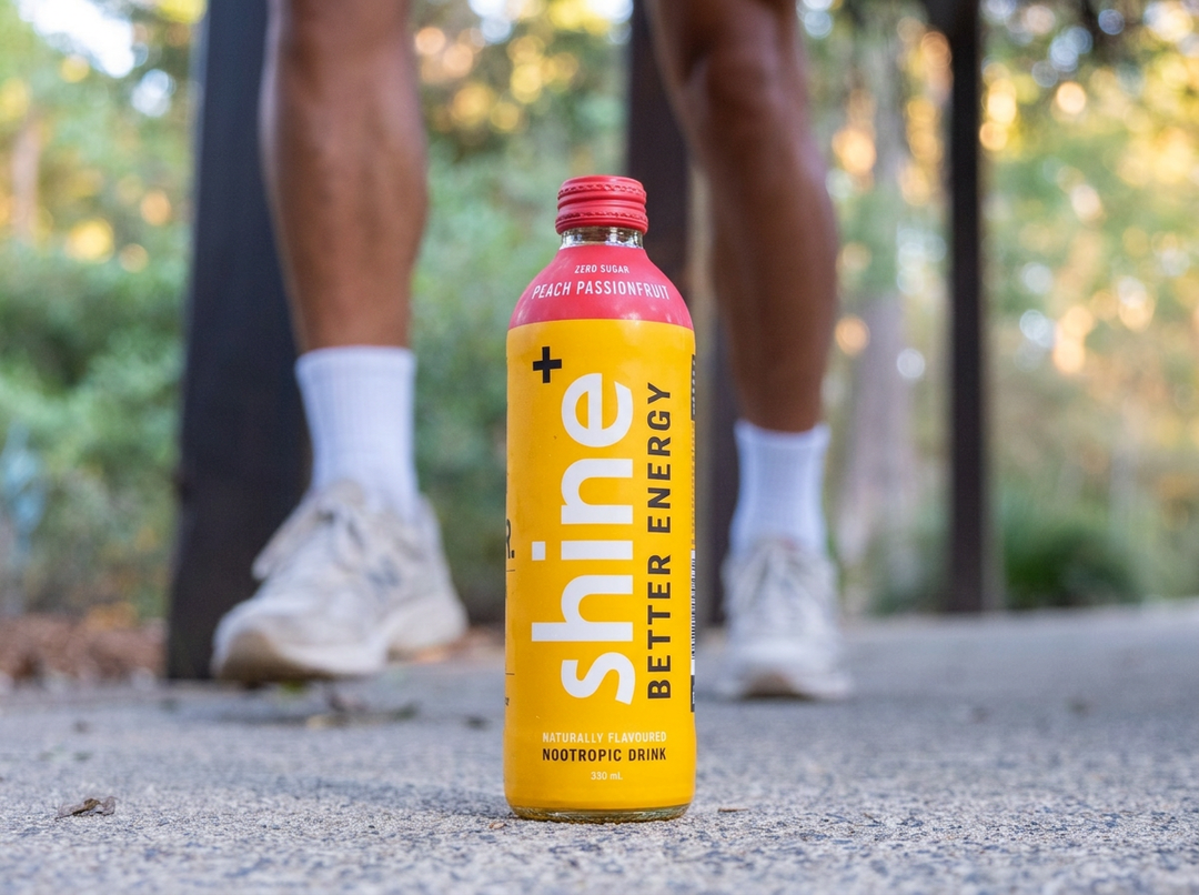 Shine Nootropic Energy Drink - Peach Passionfruit 12 x 330ml