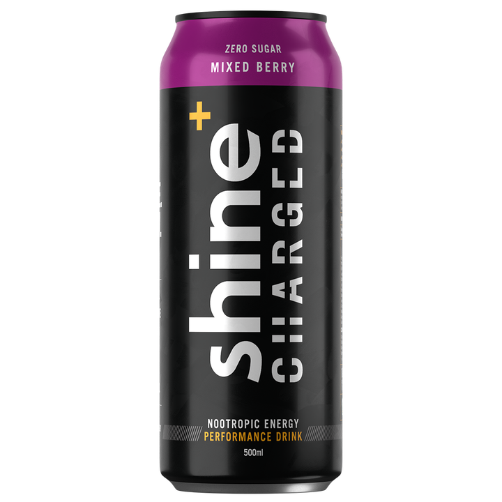 Shine+ Charged Mixed Berry 500ml x 12